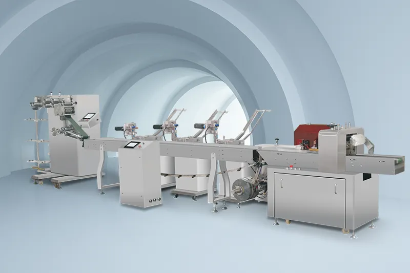 Emballasjemaskiner for servise