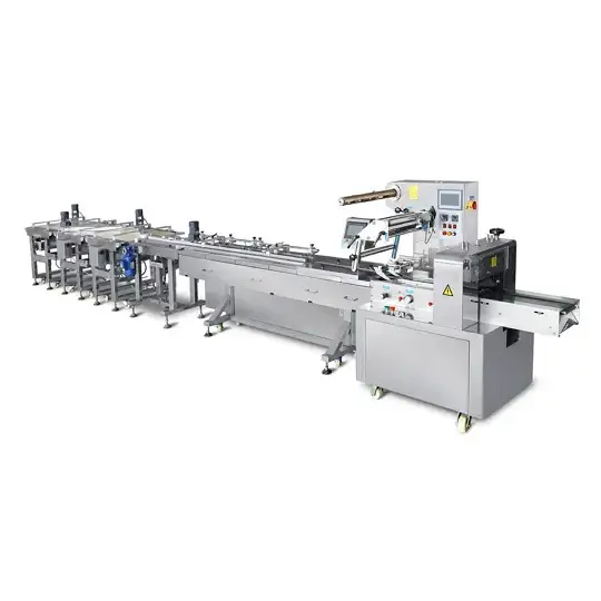 Automatisk fôring og pakking produksjonslinje